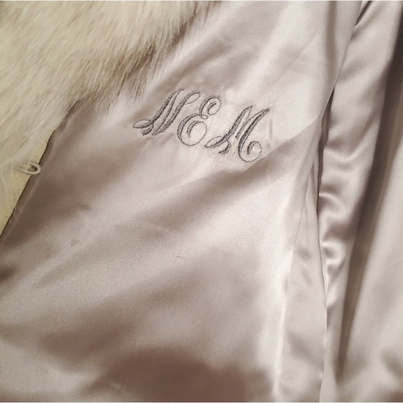 Natural Blue Fox Fur Coat - Picture 7 of 10